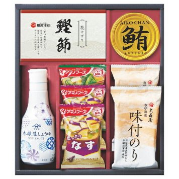 ヤマサ本醸造しょうゆ&大森屋味付のりギフト NYO-CO 内祝い お祝い 出産祝い 結婚祝い お供え 粗供養 満中陰志 香典返し お返し お礼 快気祝い お見舞い 挨拶 法事 お彼岸 敬老の日 ギフト プレゼント 粗品 景品 手土産
