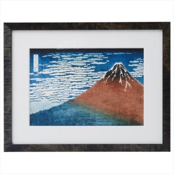 0 葛飾北斎「凱風快晴」 浮世絵額　 N14-474  内祝 内祝い お祝 御祝 記念品 出産内祝い プレゼント 快気祝い 粗供養 引出物