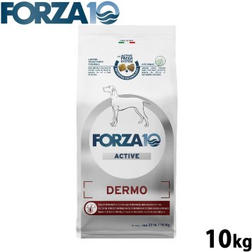 フォルツァ10 Forza10 ドッグフード デルモアクティブ ミディアム 皮膚・被毛ケア用食事療法食 10kg