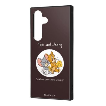 Galaxy S24 /トムとジェリー / ハイブリッドケース KAKU / ジェリーとタフィー_チーズ ※送料無料(ポスト投函)