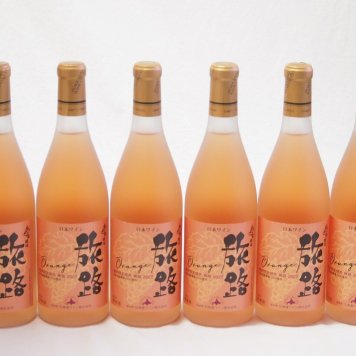 6本セット(北海道ワイン オレンジワイン 旅路 やや辛口) 720ml×6本