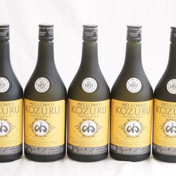 5本セット(長期貯蔵米焼酎 メローコヅルエクセレンス 41度 (鹿児島県)) 700ml×5本