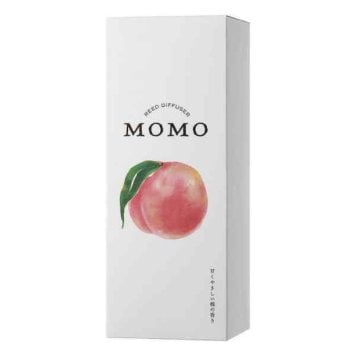 デイリーアロマジャパン リードディフューザー 桃 120ml 63235 ルームフレグランス 芳香剤 消臭 ピーチ アロマ スティック 玄関 寝室 ギフト 日本製