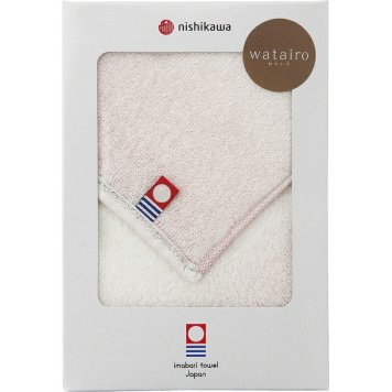 冬の贈り物ご挨拶  ミニテリー 今治わたいろ ピンク 25×25cm