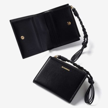 ジルサンダー JIL SANDER MINI FRENCH WALLET TANGLE ミニ フレンチ ウォレット タングル J10UI0003 P5354 二つ折り財布 レディース 財布
