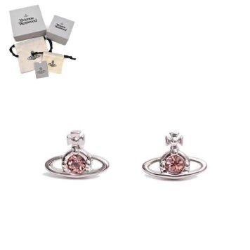 ヴィヴィアンウエストウッド ピアス Vivienne Westwood NANO SOLITAIRE EARRINGS 62010037-02P783 シルバー ローズ