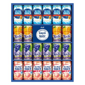 送料無料 お歳暮 カルピス&Welch's バラエティギフト CWM3R ※ 北海道・沖縄・離島は配達不可 全国送料無料御中元ギフト早割お中元2026御中元御見舞お見舞いお取り寄せグルメスイーツ