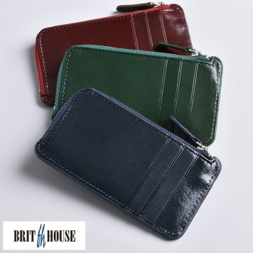 BRIT HOUSE フラグメントケース イタリアンレザー PALAIA CROCE
