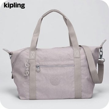 キプリング ボストンバッグ レディース ブランド Kipling アート 2WAY K10619-89L Grey Gris