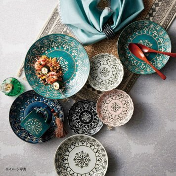 モロッカン　パスタプレート４ｐｃｓ 01471  ギフト 内祝い 御祝 御礼 記念品 引出物 結婚式 プレゼント 出産内祝い 結婚お祝い