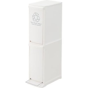 東谷（あづまや） ダストボックス2D(高さ80cm)(ホワイト) LFS-932WH
