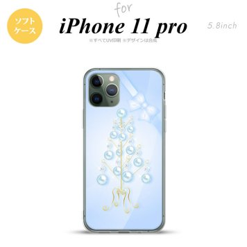 iPhone11Pro iPhone11 Pro スマホケース ソフトケース ツリーオブジェ 水色 メンズ レディース nk-i11p-tp304