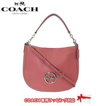 コーチ アウトレット COACH ショルダーバッグ F31400 ペブルド レザー エル ホーボー SVD0C(ローズペタル)【RCP】【楽天カード分割】