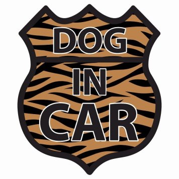 DOG IN CAR ステッカー トラ柄 ルート66 愛犬車用グッズ カーステッカー シール sticker 安全対策 あおり運転 かっこいい おしゃれ かわいい 車ステッカー ステッカー 車 サインステッカー ドライブ 防水 屋外 屋内 カーサイン
