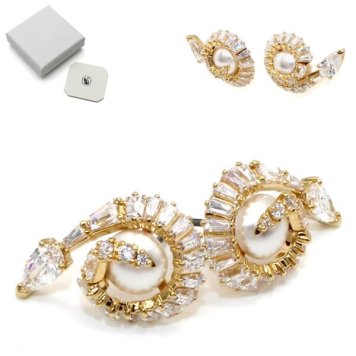 SWAROVSKI スワロフスキー ピアス 5698888 Snake アクセサリー ゴールド