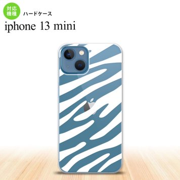 iPhone13mini iPhone13 mini ケース ハードケース ゼブラ 白  nk-i13m-024