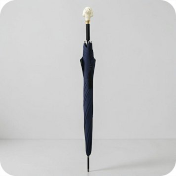 ギドゥジャン Guy de Jean TETES 長傘 classic-poodleivory-navy ユニセックス navy 長傘 tetes