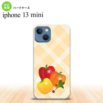 iPhone13mini iPhone13 mini ケース ハードケース ベジタブル パプリカ オレンジ  nk-i13m-668