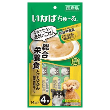 いなば ちゅ～る 総合栄養食 とりささみ 緑黄色野菜入り ちゅーる 犬 おやつ 国産
