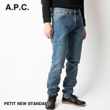 APC アーペーセー A.P.C. COZZK M09047 ジーンズ デニム メンズ ボトムス タイトデニム プチニュースタンダード PETIT NEW STANDARD 長ズボン インディゴ25 26 27 28 29 30 31 32 33 34 36インチ