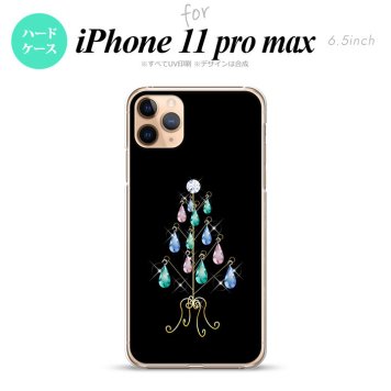 iPhone11ProMax iPhone11pro max スマホケース ハードケース ツリーイヤリング 黒 メンズ レディース nk-i11pm-631