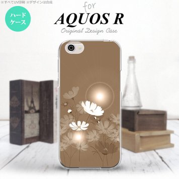 【SH03J】【スマホケース/スマホカバー】【アクオス R】SH03J スマホケース AQUOS R SH-03J カバー アクオス R コスモス ベージュ nk-sh03j-605【メール便送料無料】
