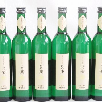 熊本県産和栗焼酎6本セット(じっ栗 30度 瑞鷹) 500ml×6本