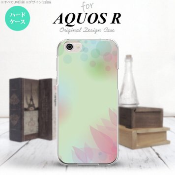 【SH03J】【スマホケース/スマホカバー】【アクオス R】SH03J スマホケース AQUOS R SH-03J カバー アクオス R ぼかし模様 緑 nk-sh03j-1591【メール便送料無料】
