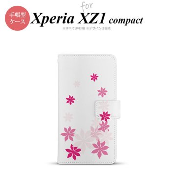 【手帳型 スマホ カバー ケース】【SO02K】【エクスペリア XZ1】手帳型 ケース SO-02K スマホ カバー Xperia XZ1 Compact エクスペリア ティアレ ピンク nk-004s-so02k-dr1075【メール便送料無料】