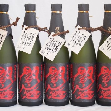 全量麹仕込麦焼酎 黒閻魔 老松酒造(大分県)720ml×5本