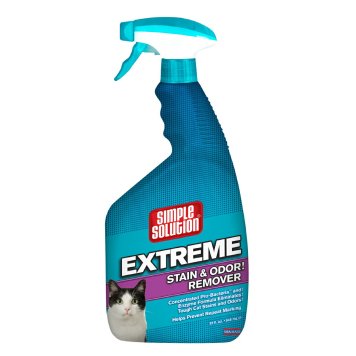 シンプルソリューション 強力シミ取り消臭スプレーシンプルソリューションEX（猫用） 945ml