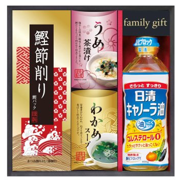 日清オイリオ食卓詰合せ  ／セット・詰め合わせ 調味料 食品 お中元 御中元 ギフト 暑中 残暑 お盆 初盆 新盆 お供 御供 ギフト 2026 送料無料 ギフト プレゼント プチギフト 内祝い 快気祝い 出産祝い 結婚祝い 引出物 新築祝い お返し