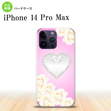 iPhone14 ProMax iPhone14 Pro Max スマホケース 背面ケース ハードケース ハート D ピンク 2022年 9月発売 nk-i14pm-234