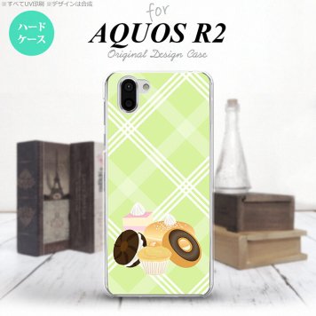 AQUOS R2 アクオス アール2 SH-03K SHV42 専用 スマホケース カバー ハードケース ドーナツ nk-r2-662[スマホ,スマホケース,スマホカバー,ケース,カバー,ジャケット]