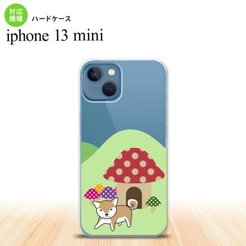 iPhone13mini iPhone13 mini ケース ハードケース 犬 柴犬 おうち  nk-i13m-823
