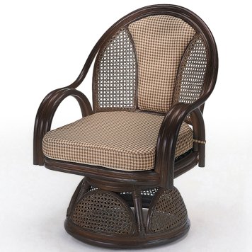 今枝商店 Romantic Rattan ラウンドチェアー【沖縄・離島配達不可】 S533B