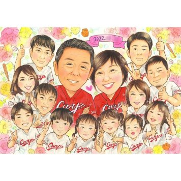 家族 贈り物 似顔絵 手描き プレゼント ギフト 名入れ 記念日 記念 感謝 誕生日 お祝い 大人数 父 両親 祖父母 母 家族 修正無料 下書き確認 名入れ かわいい 似てる 宝物 実績多数 感謝 思い出 節目 記念 サプライズ オーダーメイド 一生もの 笑顔 感動 記念品 喜ばれる 親孝行 銀婚式 後輩 ルビー婚式 88歳 親族 創業 99歳 彼氏 子供