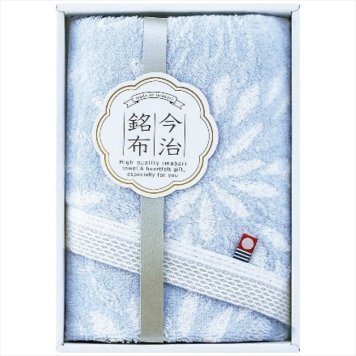  フェイスタオル ブルー 22743-02410-302(ﾌﾞﾙｰ) 内祝 内祝い お祝 御祝 記念品 出産内祝い プレゼント 快気祝い 粗供養 引出物