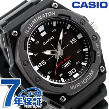 カシオ CASIO MW-620H-1AV スタンダード チプカシ 海外モデル メンズ 腕時計 ブランド カシオ casio アナログ ブラック 黒