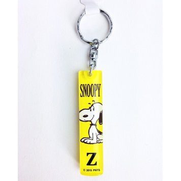ピーナッツ スヌーピー アクリルスティックキーホルダー イニシャル Z グッズ  (MCOR)