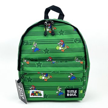 スーパーマリオ マリオカート キッズ ジャンプ＆ランデイパック(グリーン) バッグ 任天堂