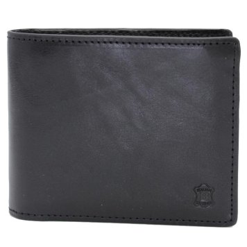 ベリーズヨーク　BELLIES YORK　ふたつ折り財布　BYHL9827BK　ブラック　ベジタブルタンニンイタリアンレザー　牛革　「エイジングを楽しむ革小物」　二つ折り財布