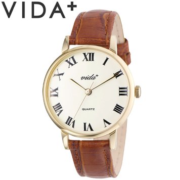 VIDA+ ヴィーダプラス 腕時計 ウォッチ クオーツ レディース 女性用 日常生活防水 84960
