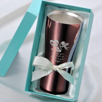 クリスマス 名入れ ギフト SXX タンブラー 真空断熱 パステルカラー ステンレスタンブラー 420ml 布張りBOX入り / プレゼント ギフト 退職 記念 誕生日 還暦 古希 喜寿 傘寿 米寿 緑寿 早寿 長寿 祝い