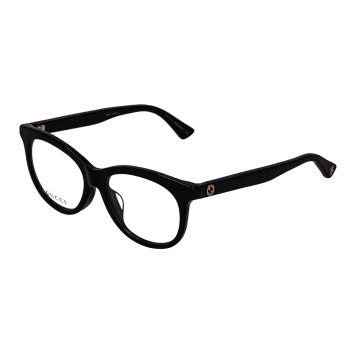 グッチ GUCCI メガネ フレーム 眼鏡 フレームのみ GG0167OA-001 アイウェア EYEWEAR ウェリントン型 オプティカルフレーム レディース ブラック