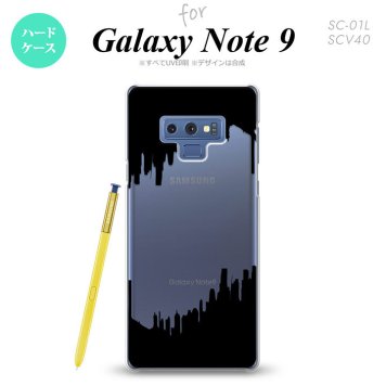 Galaxy Note 9 ギャラクシー ノート9 SC-01L SCV40 スマホケース カバー ハードケース イラストデザイン（B） 黒 nk-note9-194[スマホ,スマホケース,スマホカバー,ケース,カバー,ジャケット]