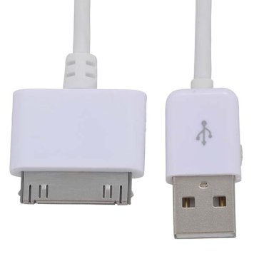 オーム電機 【メール便での発送商品】 (iPhone/iPod/iPad対応)USBケーブル 1m IP-C10DKU-W