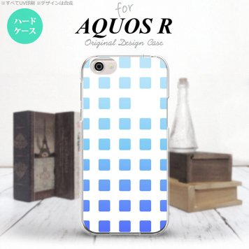 【SH03J】【スマホケース/スマホカバー】【アクオス R】SH03J スマホケース AQUOS R SH-03J カバー アクオス R スクエア 青 nk-sh03j-1366【メール便送料無料】