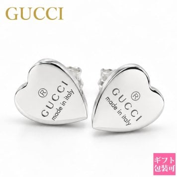 gucci ピアス レディース グッチ アクセサリー ハート プレゼント ギフト SILVER925 223990 J8400 8106 正規品 シンプル ブランド 新品 年 ギフト プレゼント ギフト