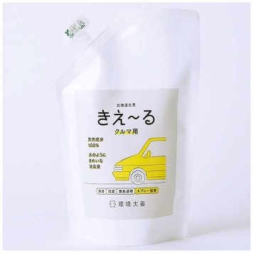 環境大善 消臭液きえ～るD クルマ用 詰替(500ml) D-KC-500T